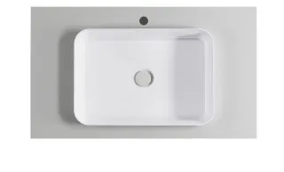 Тумба с раковиной Astra-Form Фрейм 4631177715327 90 см серый матовый